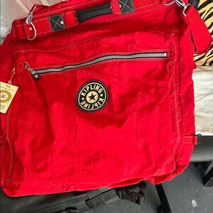 Kipling Vibrant Red Men's Messenger Bag